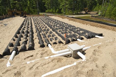 skid steer over septic leech|drain rock over septic field.